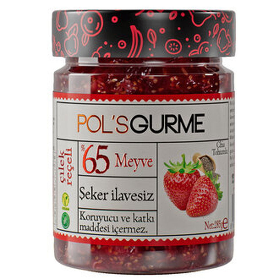 POL'S GURME ÇİLEK REÇELİ 285 GR